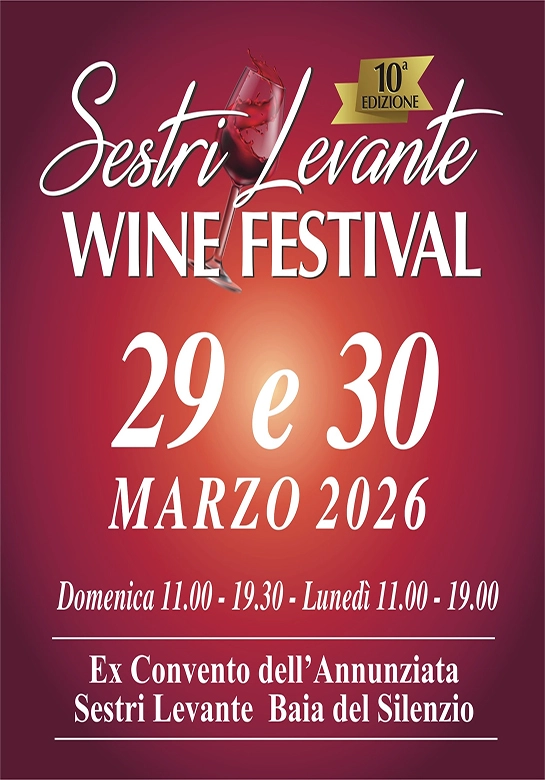 Sestri Levante Wine Festival: la decima edizione tra mare e cultura enologica Sestri Levante Wine Festival: la decima edizione tra mare e cultura enologica
