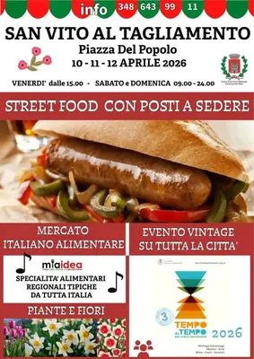 Street Food & Vintage Festival 2026 a San Vito al Tagliamento