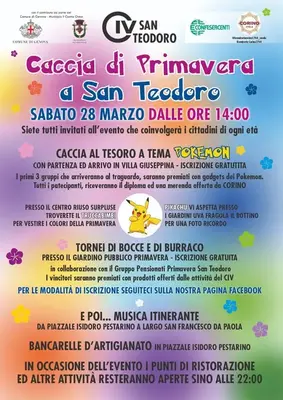 Caccia di Primavera a San Teodoro: Evento Comunitario a Genova
