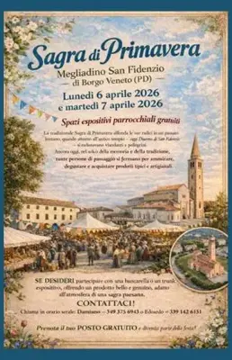 Sagra di Primavera 2026: tradizioni e gastronomia a Borgo Veneto