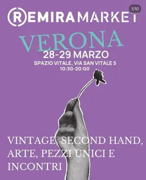 Remira Market Verona 2026: L'evento dedicato al vintage e alla creativit&agrave;