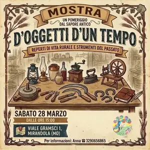 Mostra Oggetti di un Tempo 2026: riscoprire le tradizioni rurali a Mirandola