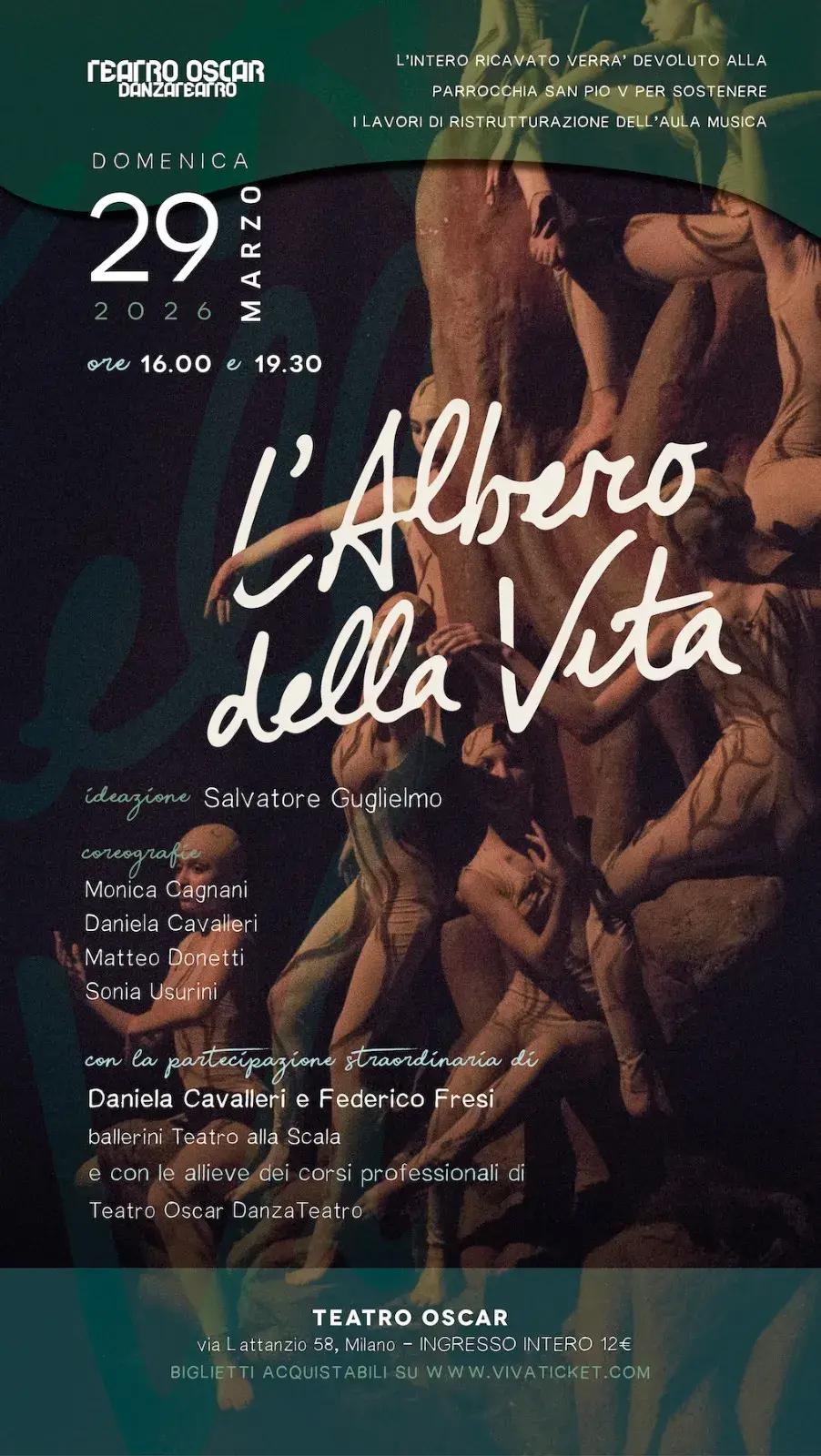 L’Albero della Vita al Teatro Oscar di Milano: danza e solidarietà L’Albero della Vita al Teatro Oscar di Milano: danza e solidarietà