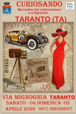 Curiosando: mercatino del collezionismo e artigianato a Taranto