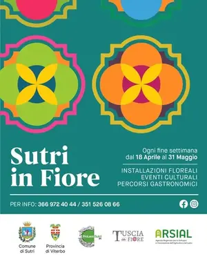 Sutri in Fiore 2026: L'armonia dei colori nel cuore della Tuscia
