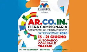 AR.CO.IN. 2026: L'esposizione delle eccellenze produttive a Trapani