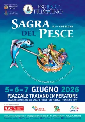54&ordf; Sagra del Pesce di Fiumicino: celebrazione delle tradizioni marinare