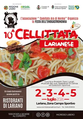 La Cellittata Larianese: celebrazione della tradizione gastronomica nel Lazio